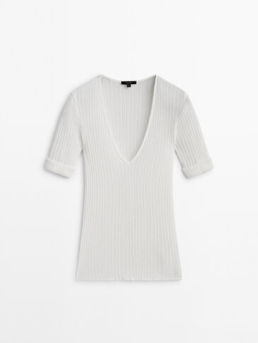 Women's T-Shirts - Massimo Dutti