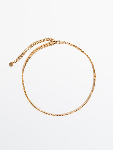 Thin chain link necklace - Studio