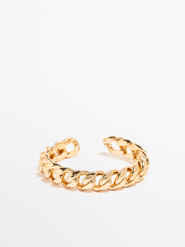 Gold plated chain bracelet -Studio