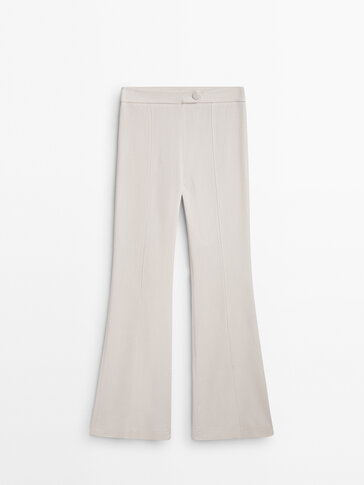 Seamed flared trousers - Studio