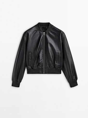 Nappa leather bomber jacket - Studio