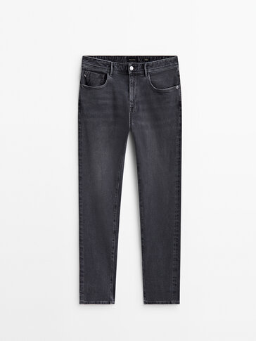 Tapered fit selvedge jeans