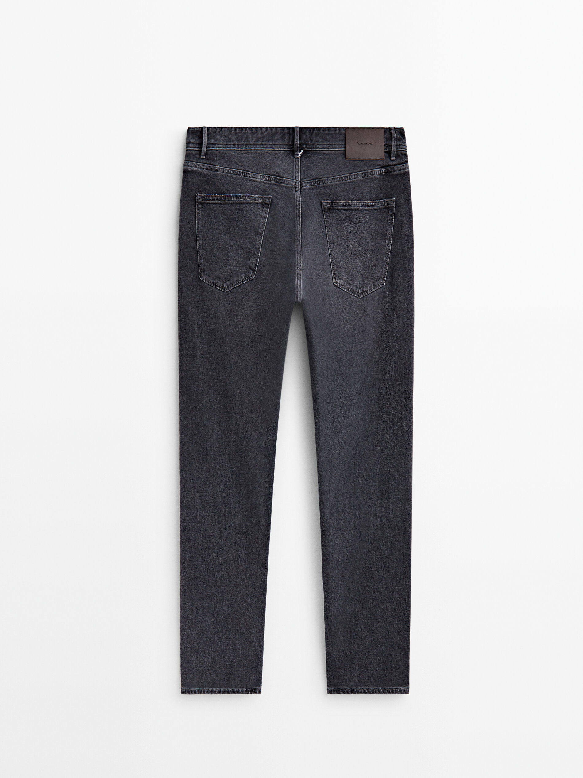 Jeans selvegde tapered fit Massimo Dutti