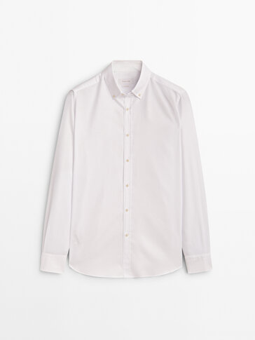 Camisas lisas de hombre Massimo Dutti