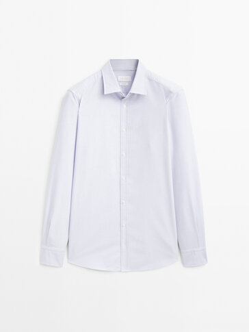 Soft wash slim fit cotton Oxford shirt
