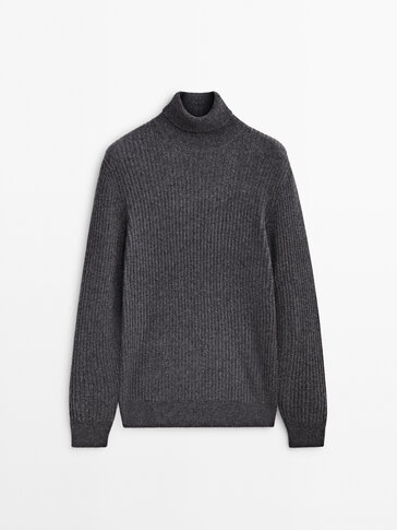Pull à col roulé en laine mélangée - Limited Edition