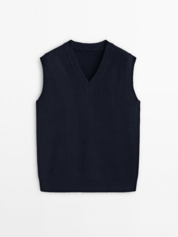 Cashmere and wool blend waistcoat - Limited Edition