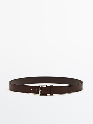 Soft nappa leather belt