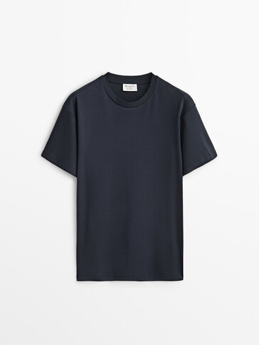 Relaxed fit short sleeve cotton T-shirt - Studio