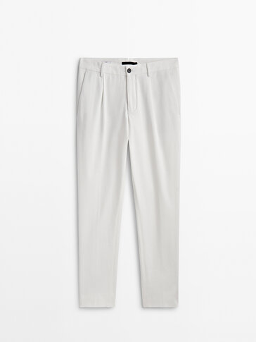 Pantalón pinzas wide fit - Studio