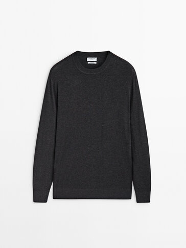 Merino wool and silk blend sweater - Studio
