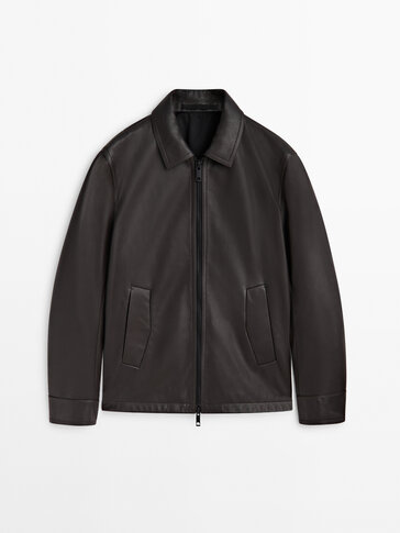 Nappa leather jacket with zip - Studio