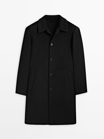 Wool blend car coat Studio Massimo Dutti Ireland