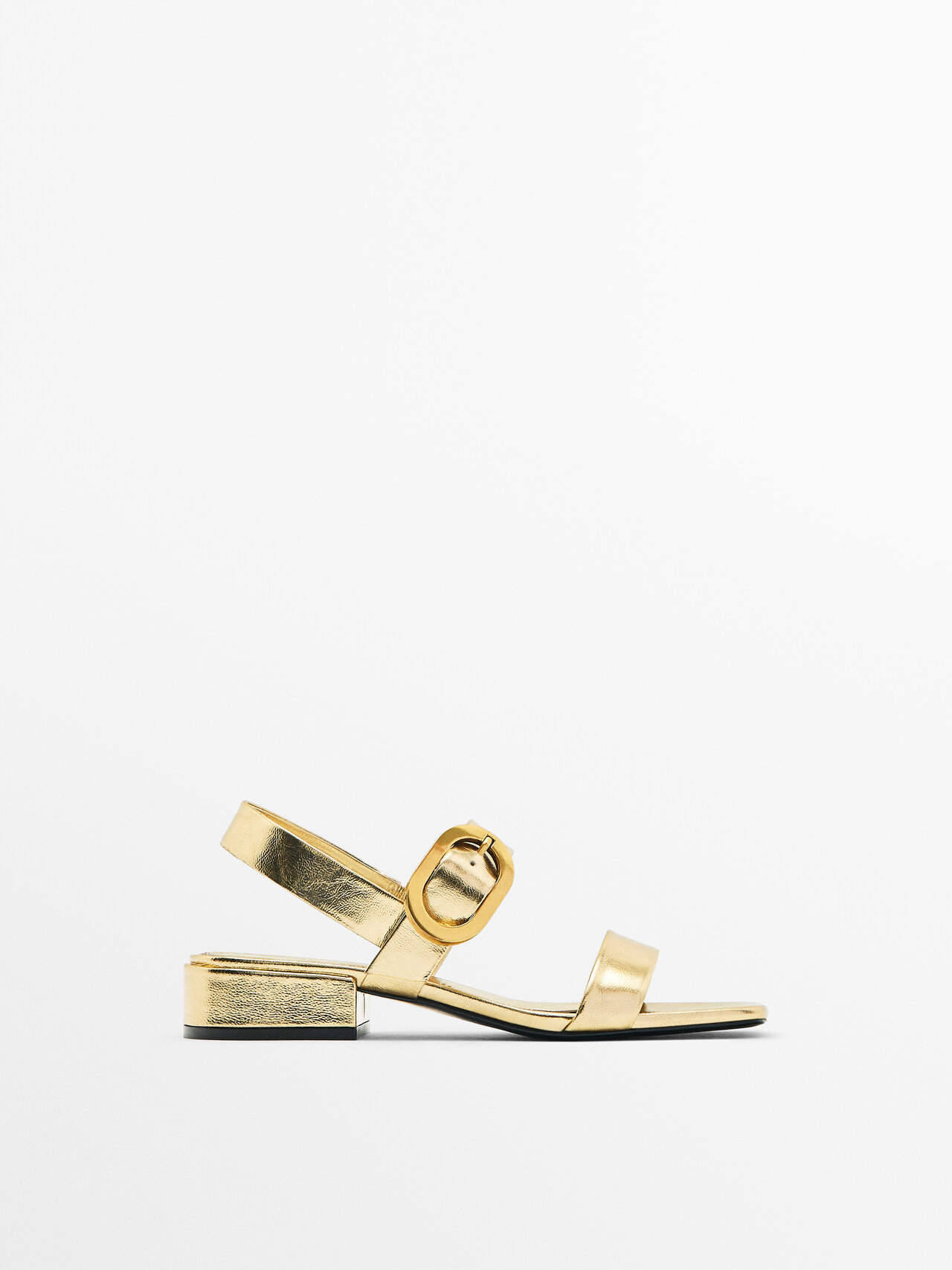 ★Massimo Dutti★ buckle detail heel sandals Massimo Dutti | Shoes | Massimo Dutti Leather Highheel