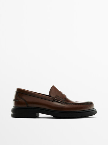 Nappa on sale leather loafers