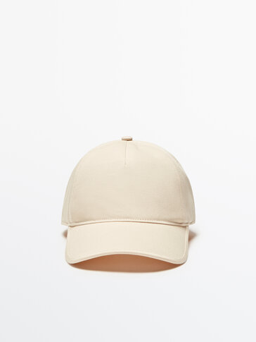 Plain cotton cap