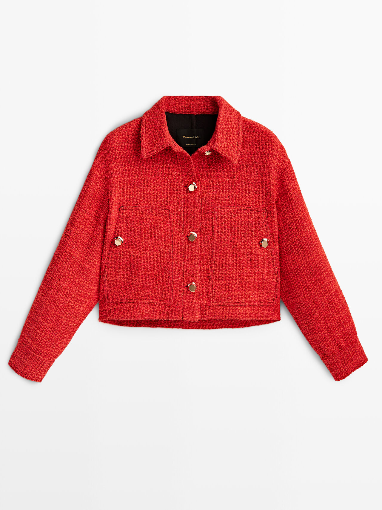 Massimo dutti red jacket hotsell