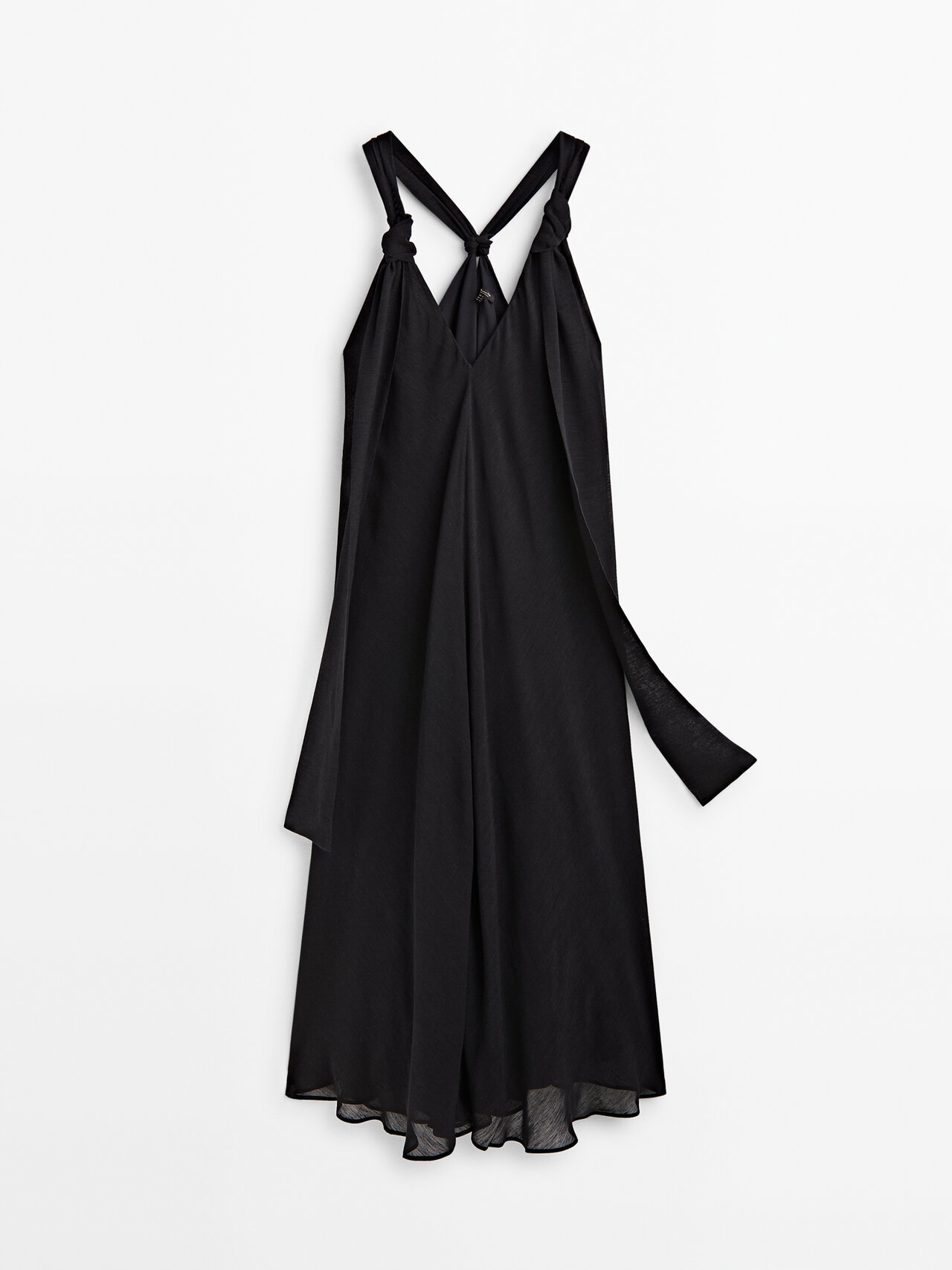 cut out a line mini dress Émilie twist-detail cut-out mini dress main image 0