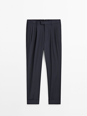 Pinstriped suit trousers - Studio
