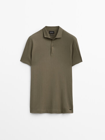 Poloshirt aus Baumwolle und Leinen - Limited Edition