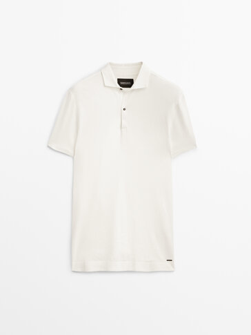 Poloshirt aus Baumwolle und Leinen - Limited Edition