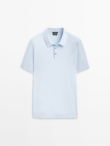 Jersey polo manga corta algodón