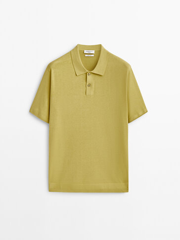 Cotton-silk blend polo sweater - Studio