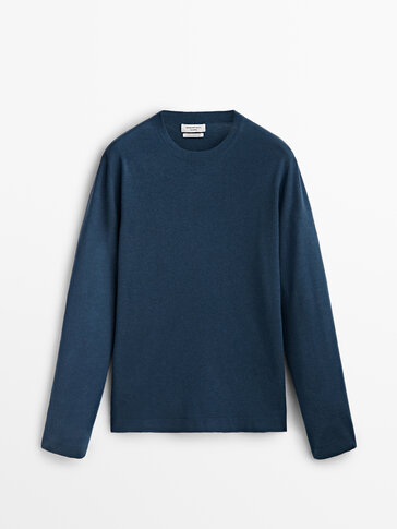Sweater i 100% uld og kashmir - Studio