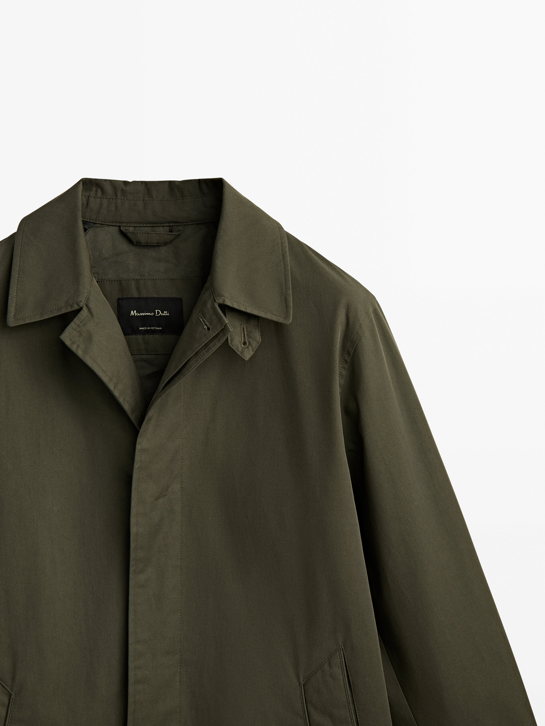 Massimo dutti outlet green jacket