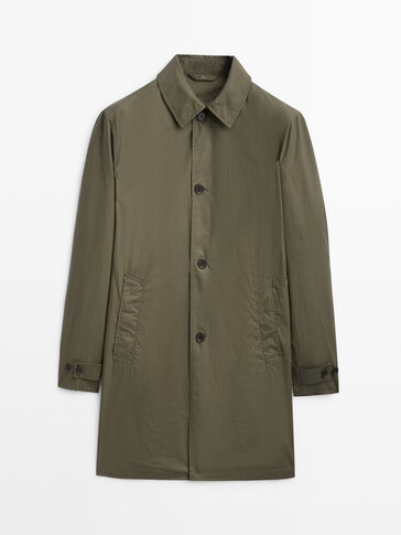 Lys funktionel trenchcoat