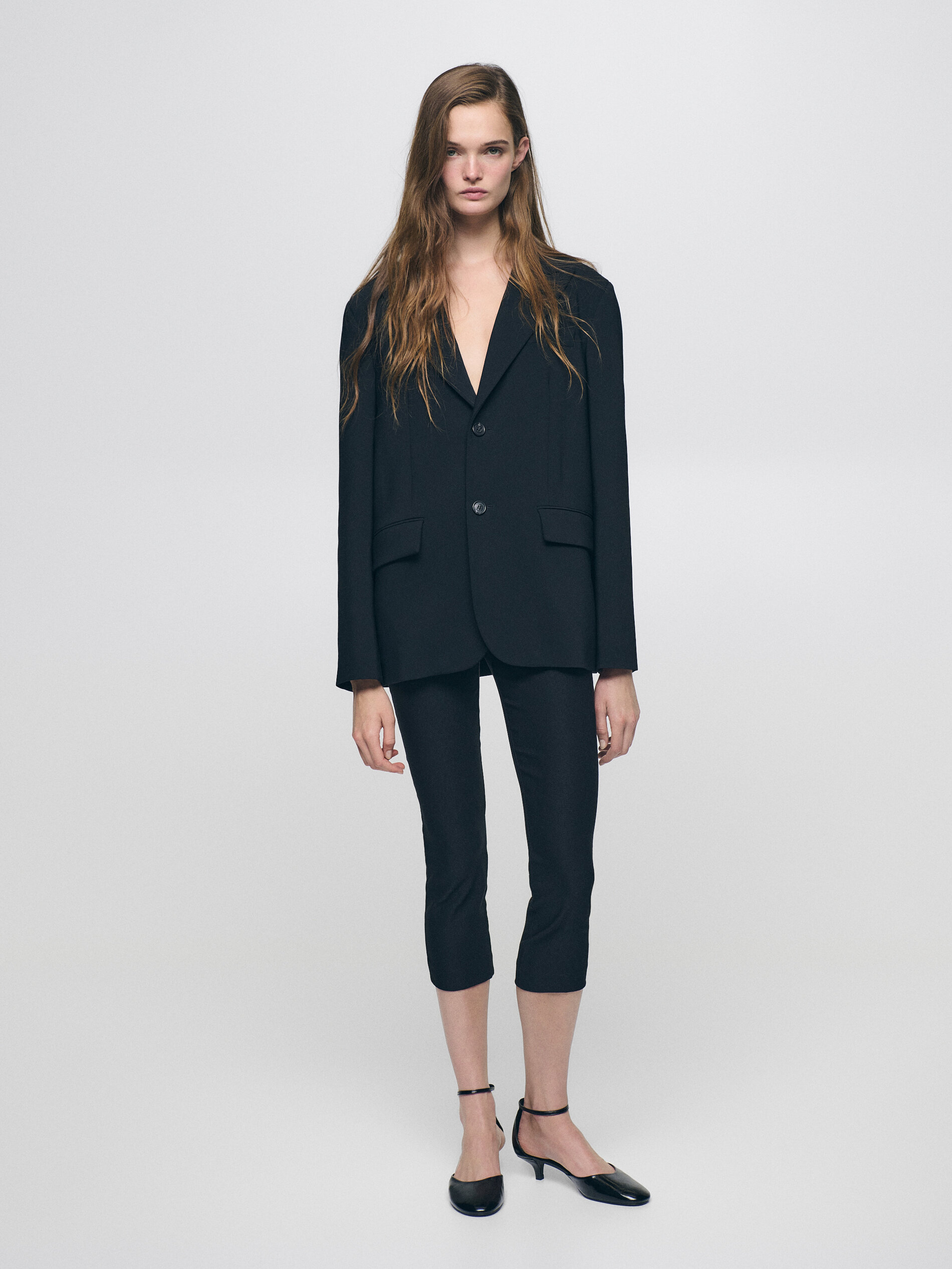 Pantalon Capri Femme En Coton élastiqué - Coupe Droite, Taille élastique, Idéal Voyage Et Plage