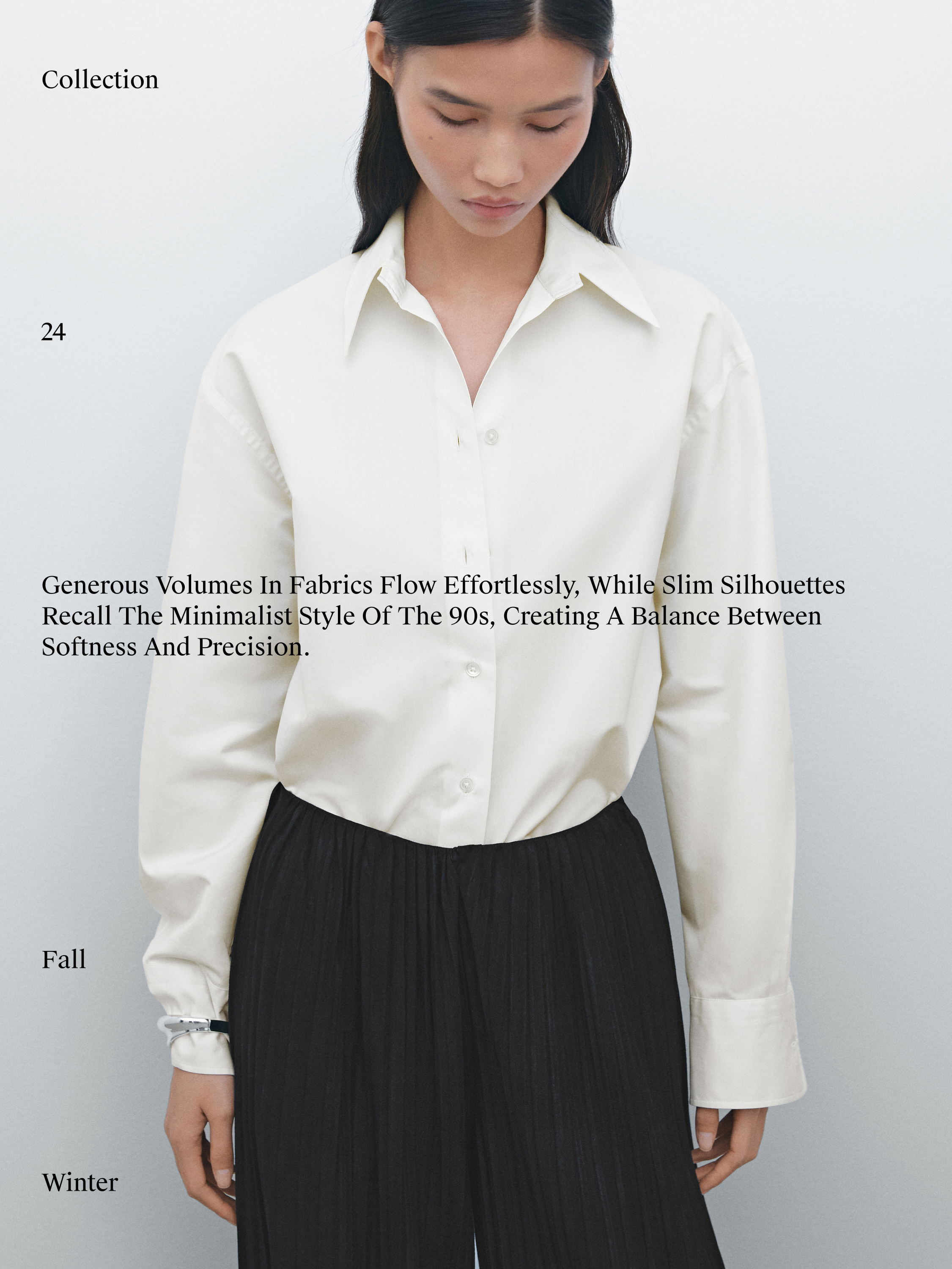 Uzun poplin gömlek - Limited Edition_46