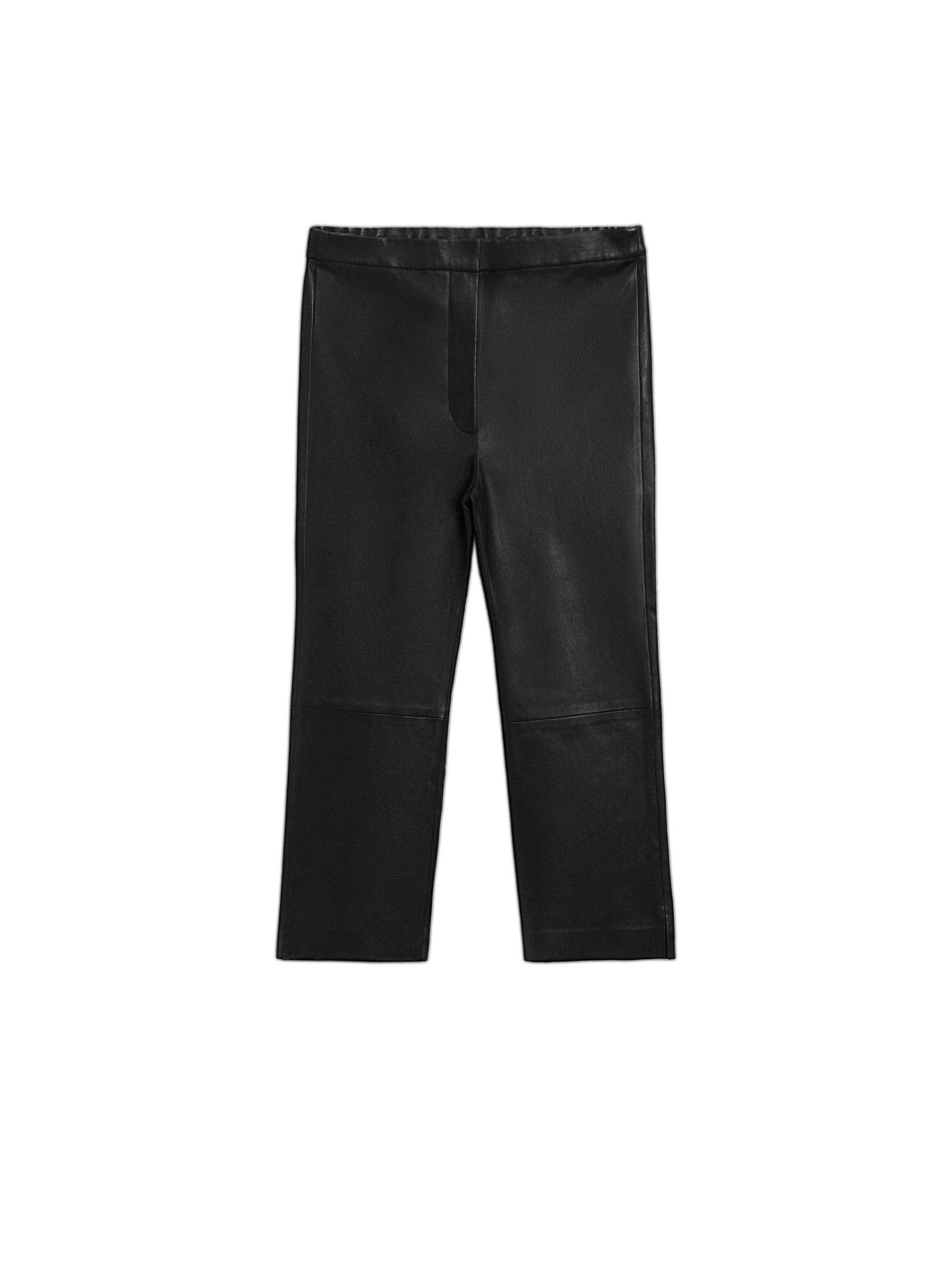Crop fit napa deri pantolon_32