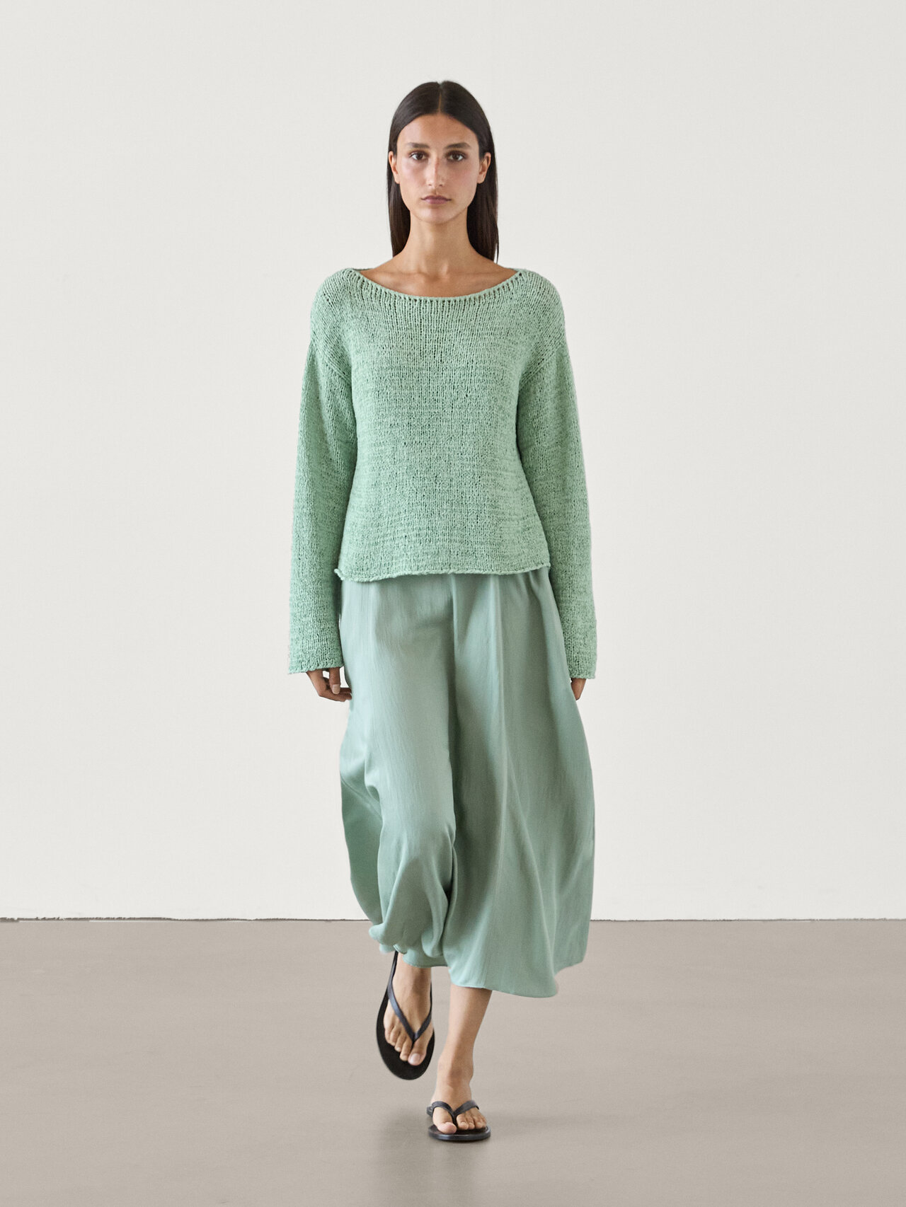 Petrusjka Pullover Pine Melange