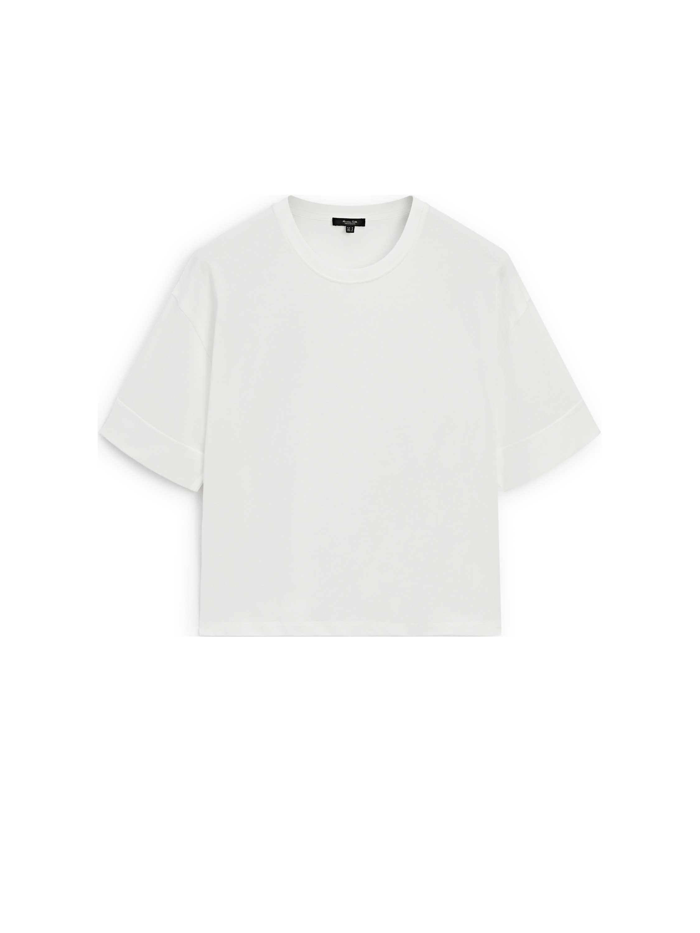 Kısa kollu %100 pamuklu oversize t-shirt_6