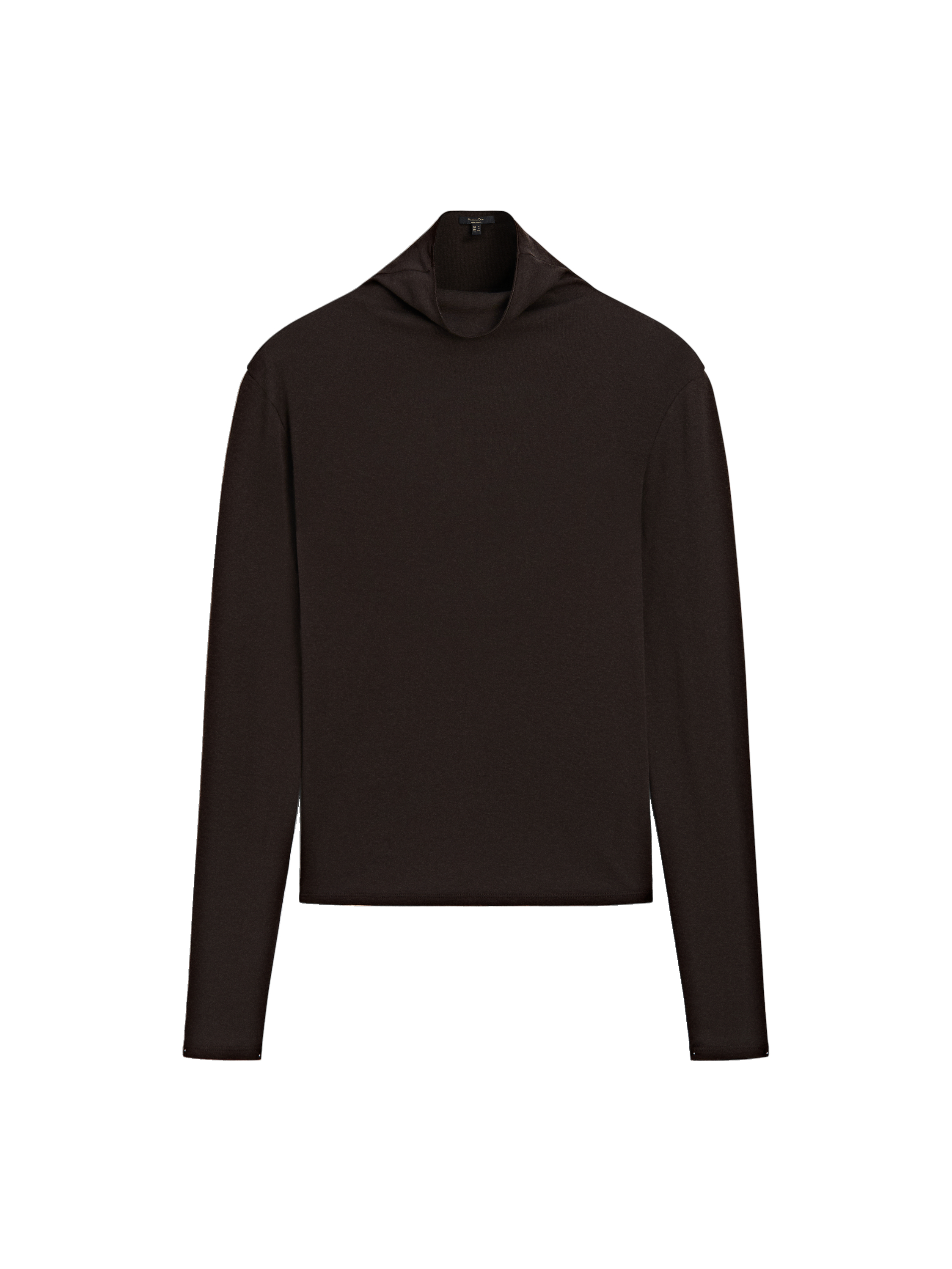 Cotton blend turtleneck T-shirt_1