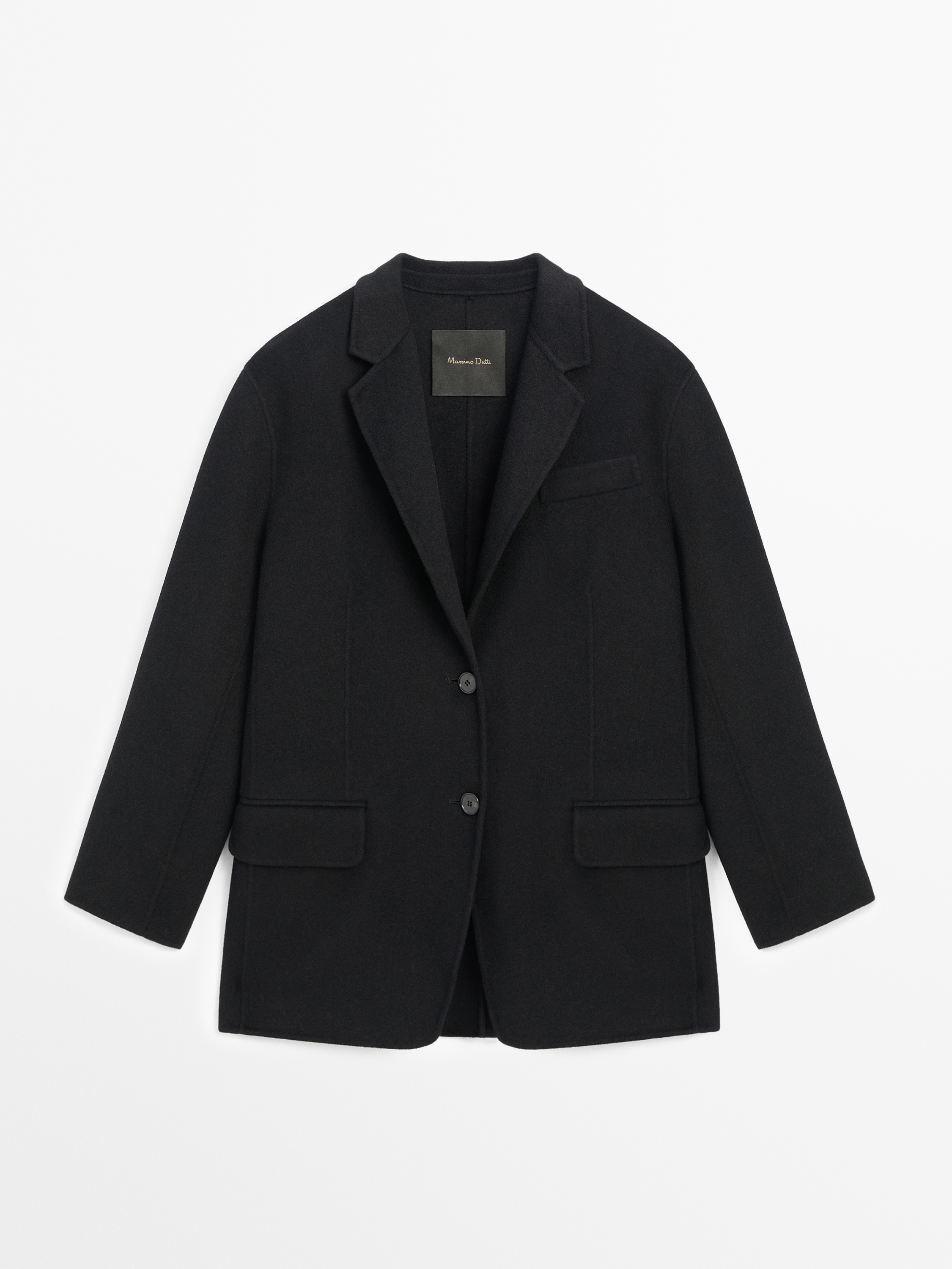 Cep detaylı yünlü blazer_4