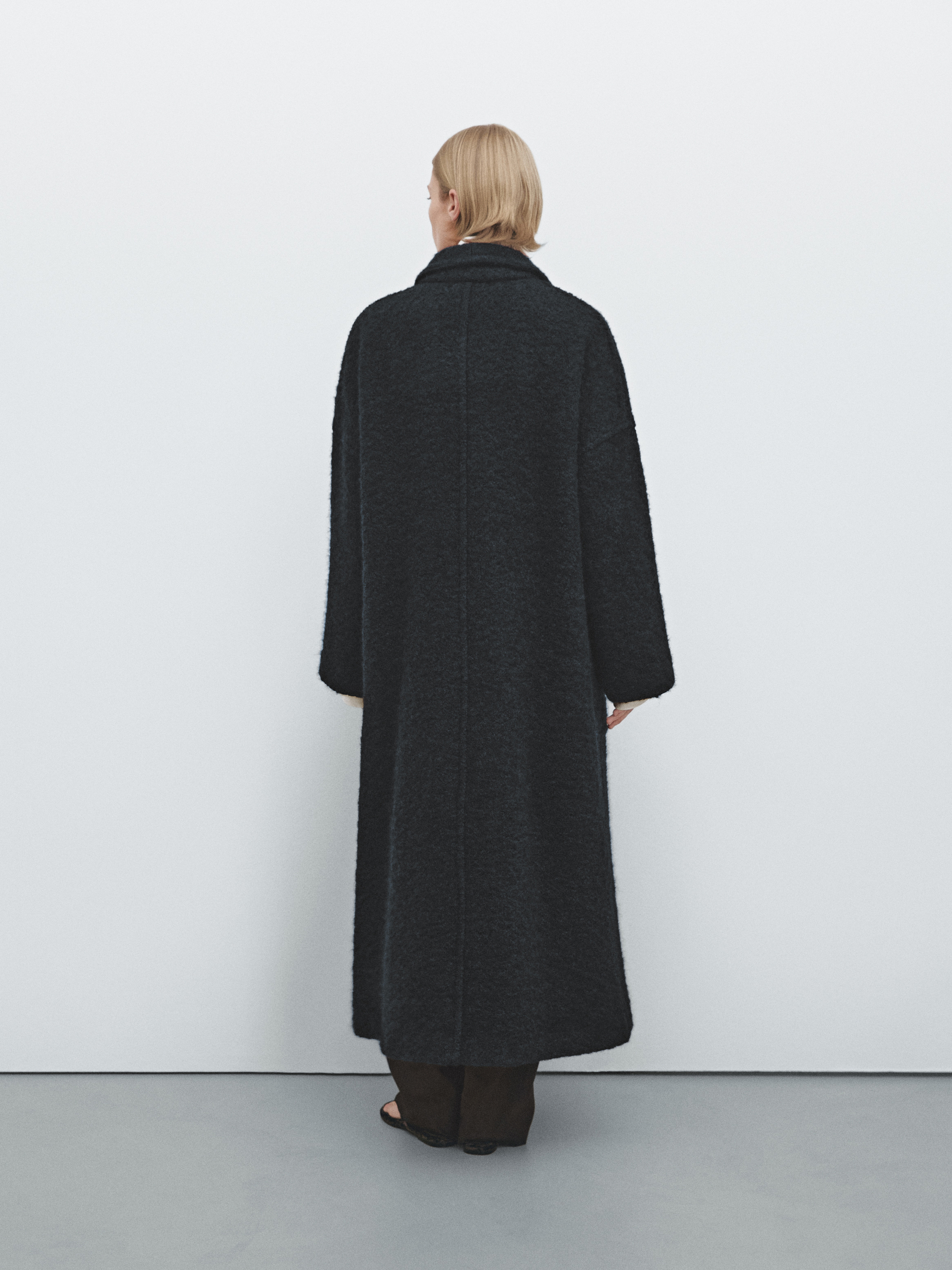 Kalın tüylü alpaka kaban - Limited Edition_8