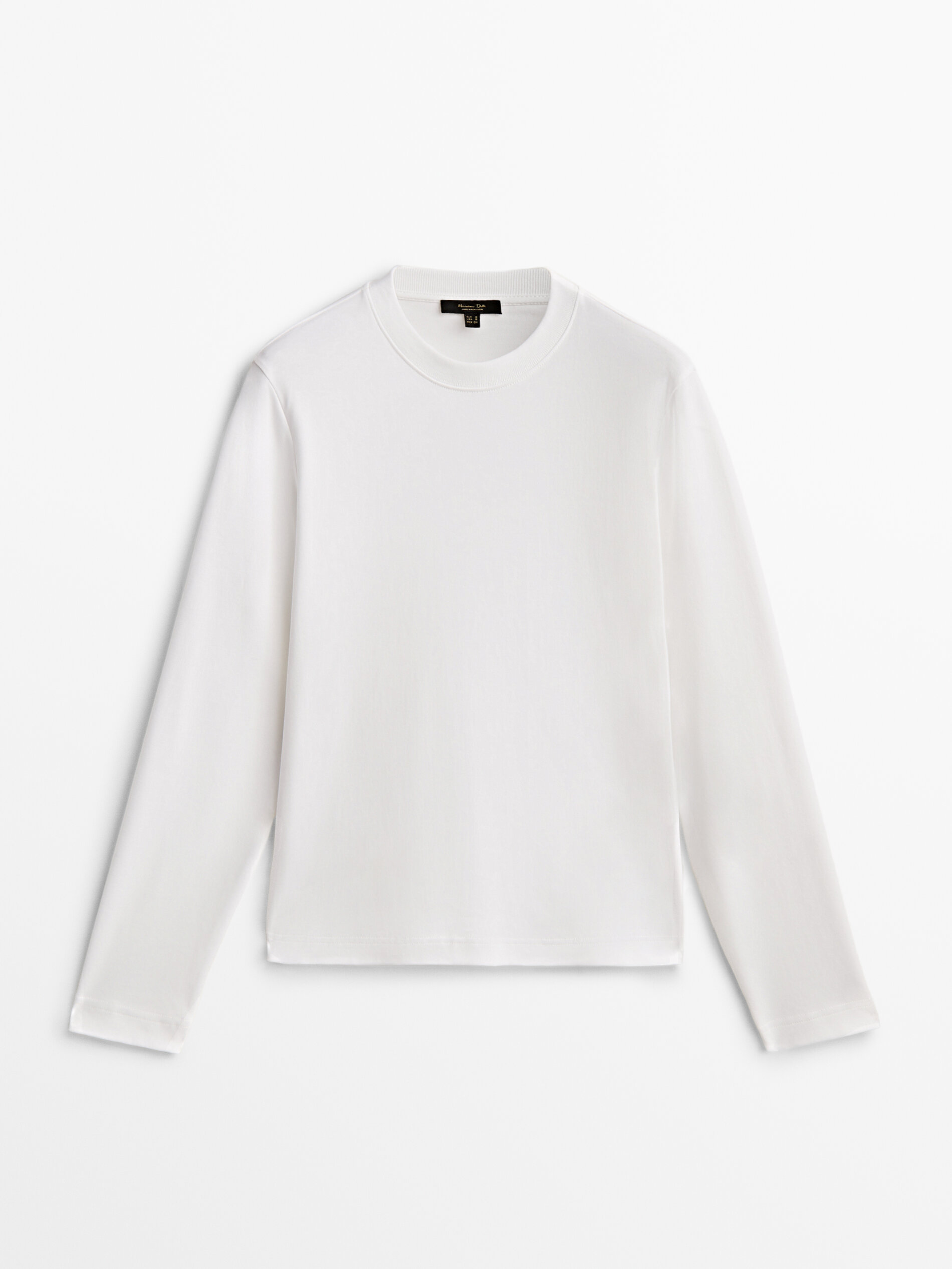 Camisetas basicas blancas mujer massimo dutti sale