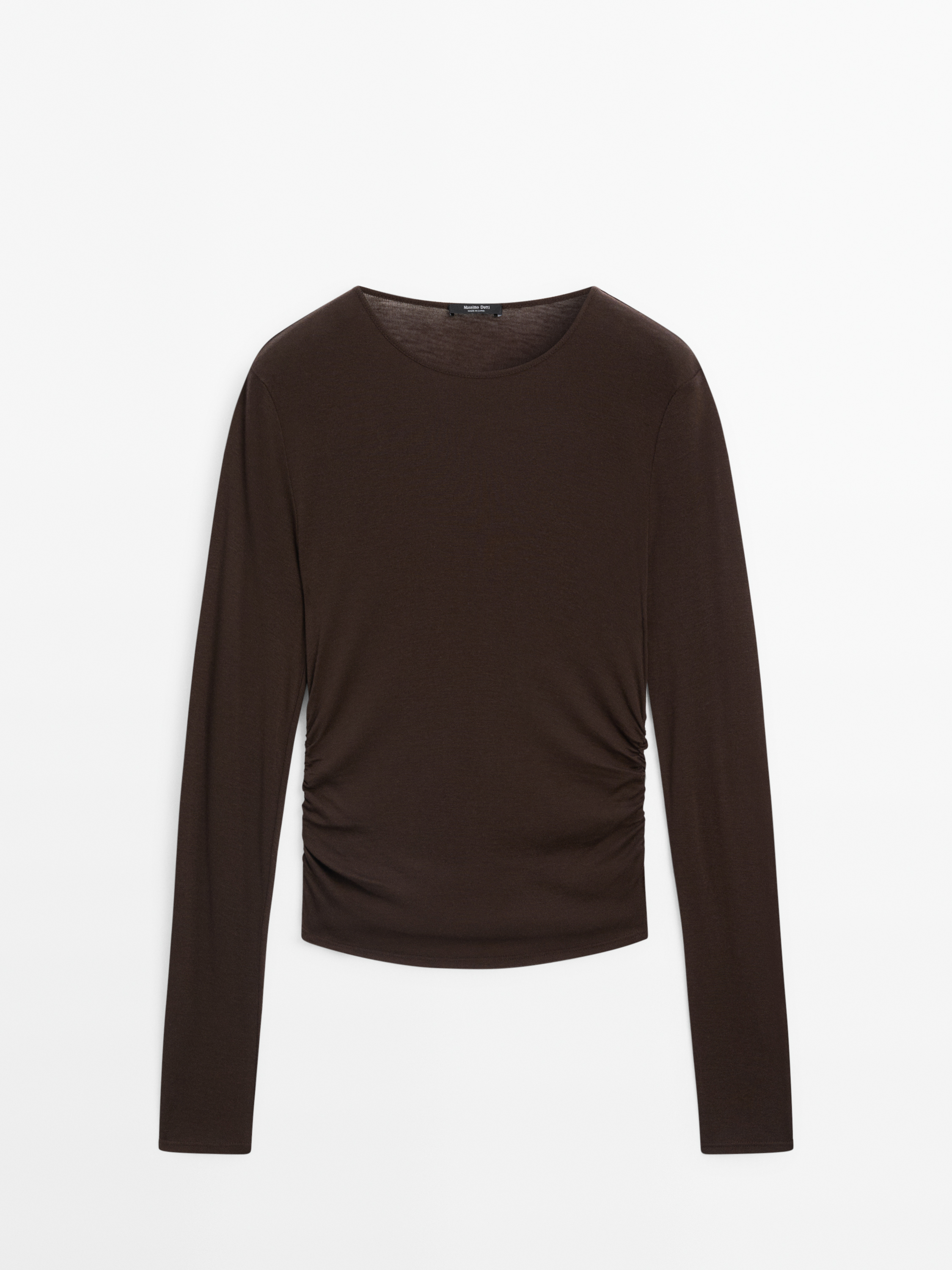 Long sleeve wool blend t-shirt_1