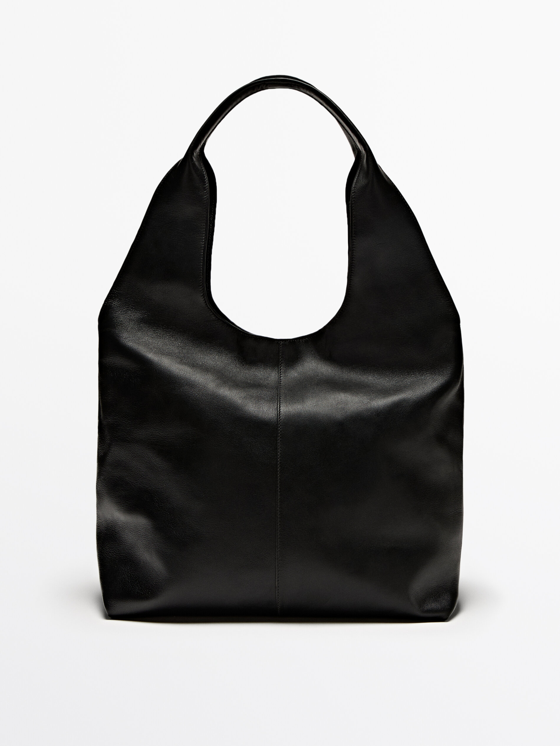 Torba shopper ze sk ry nappa massimo dutti polska