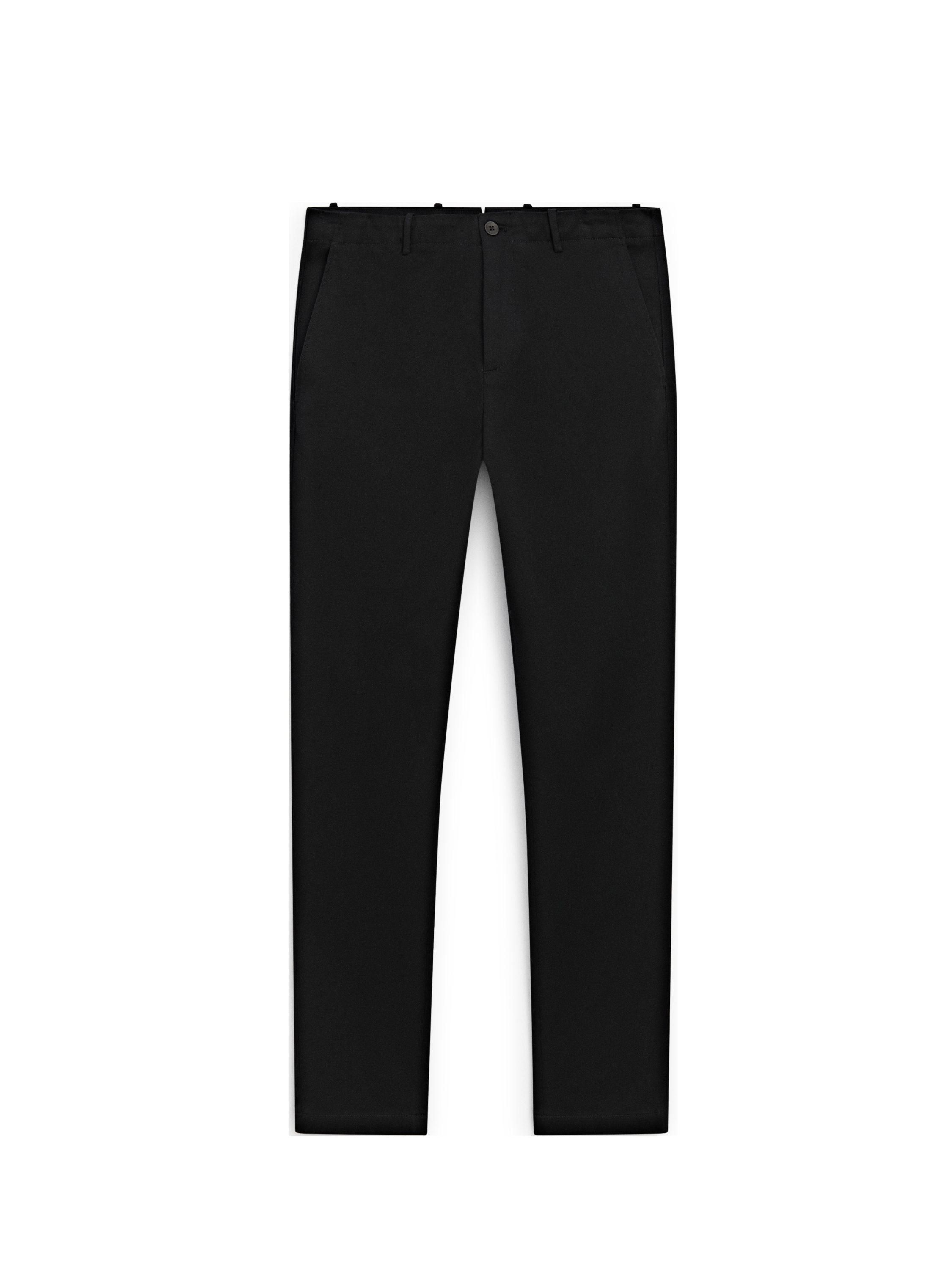 Tapered fit pamuklu fitilli kumaş pantolon_6