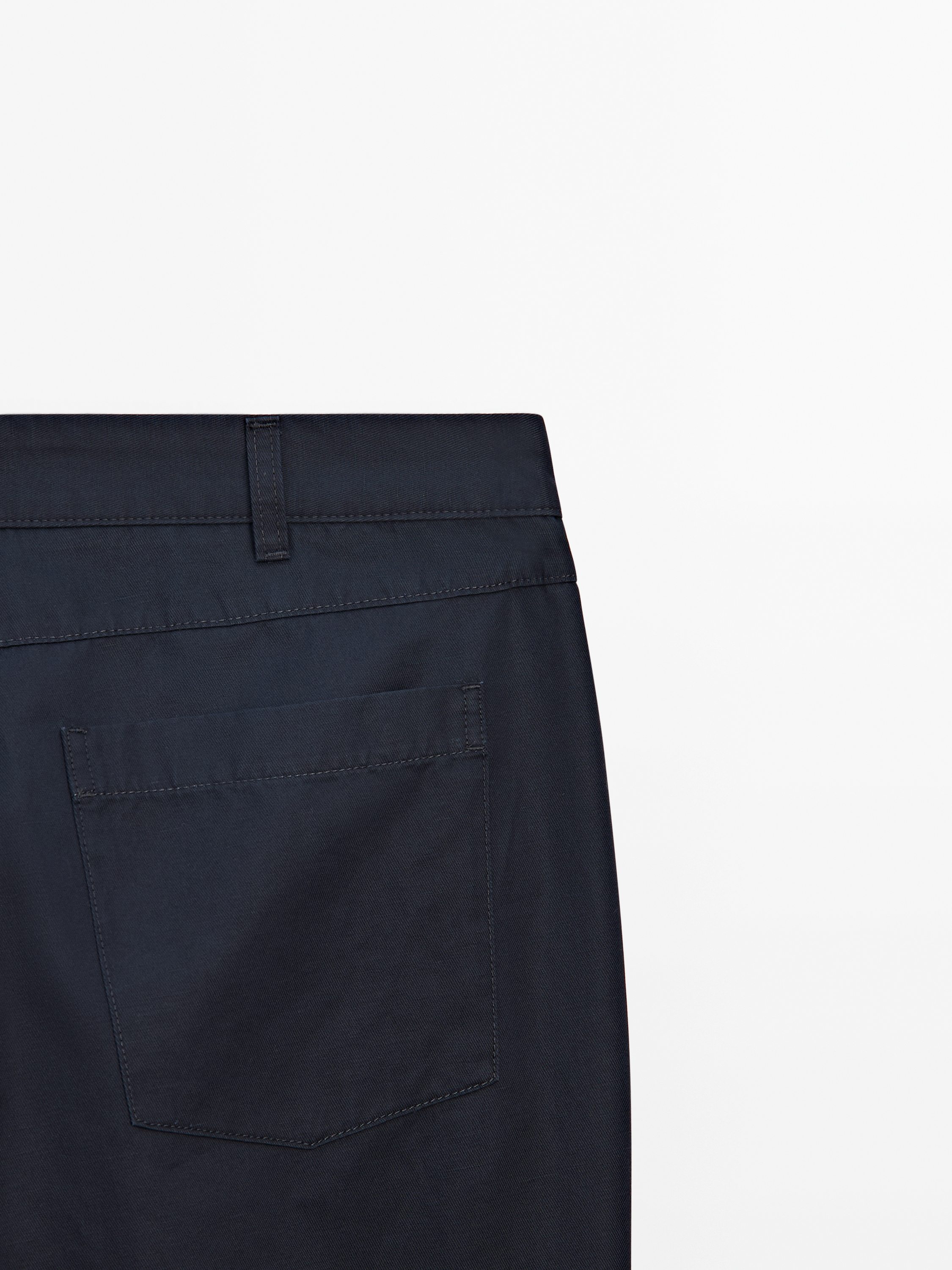 Fitilli kumaş tapered fit pantolon_5