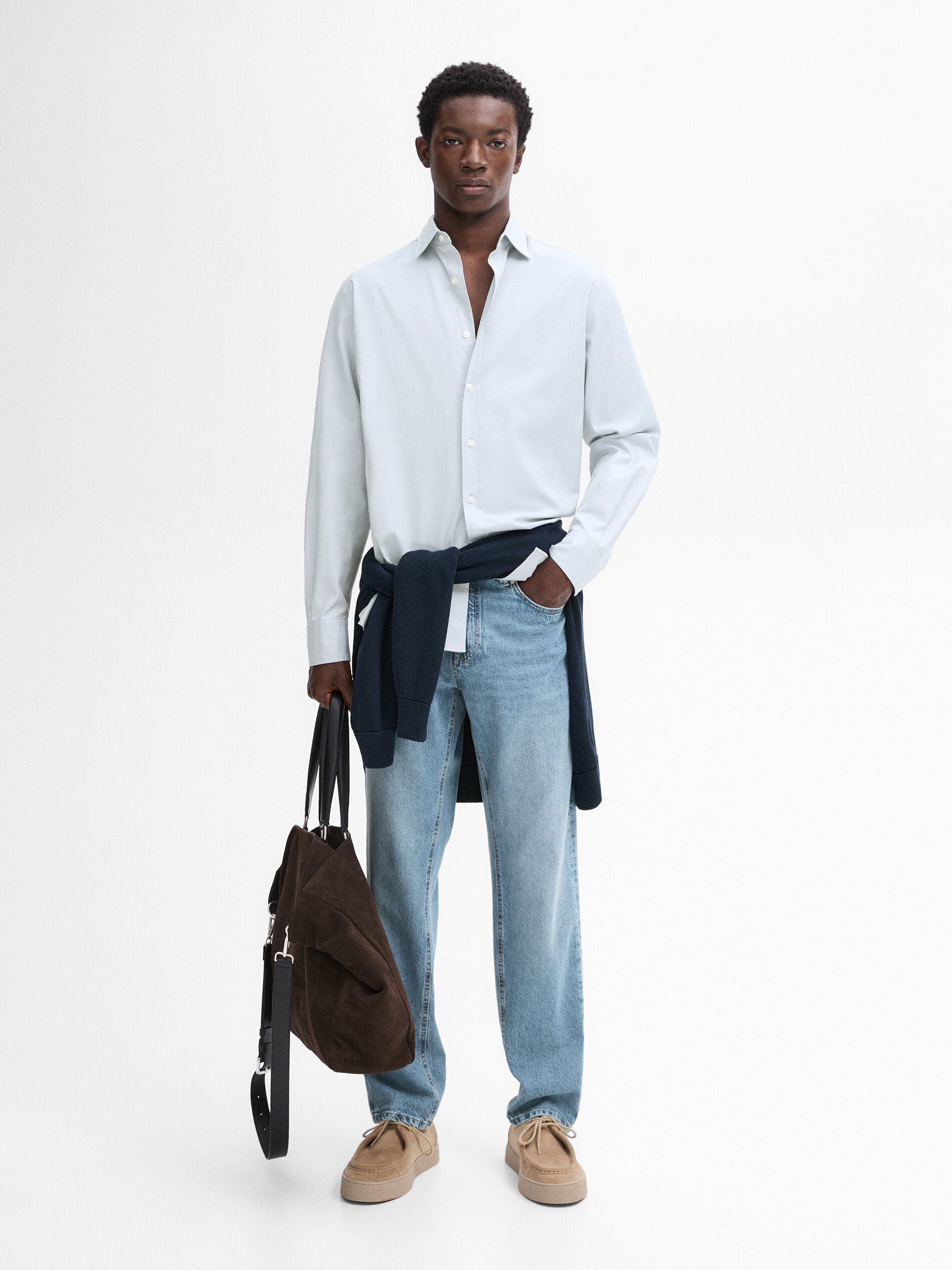 Men's taperedfit jeans Massimo Dutti