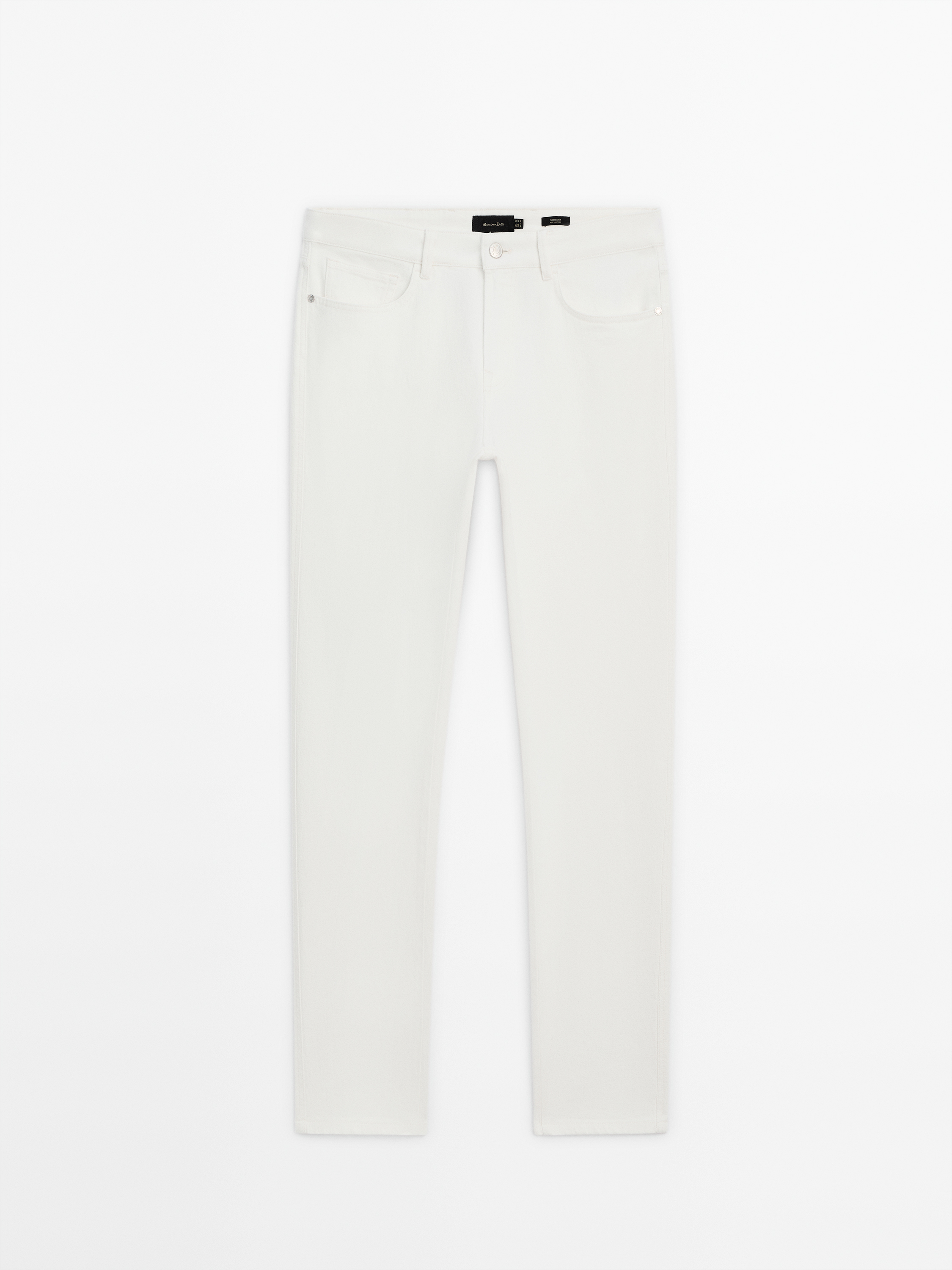 Pamuklu tapered fit jean