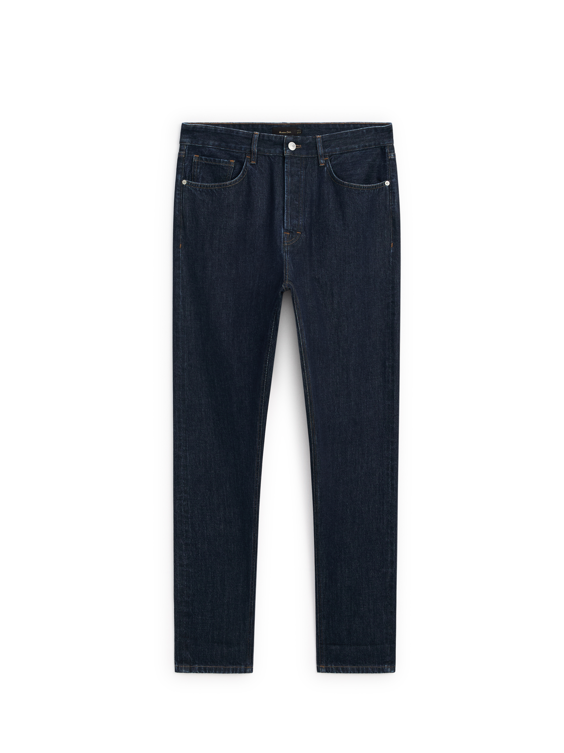 Pamuklu tapered fit jean_7