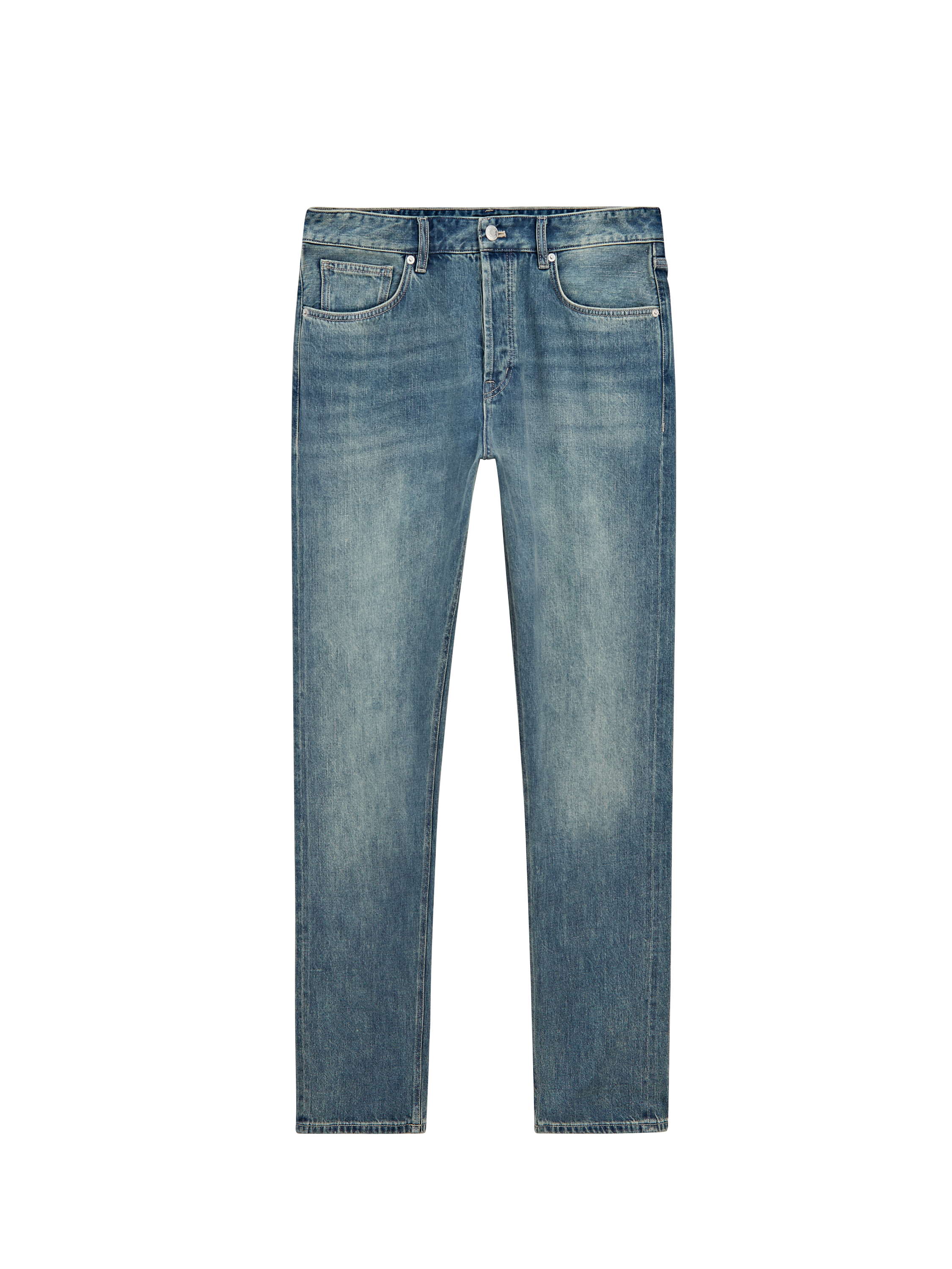 Tapered fit stone wash jean_5