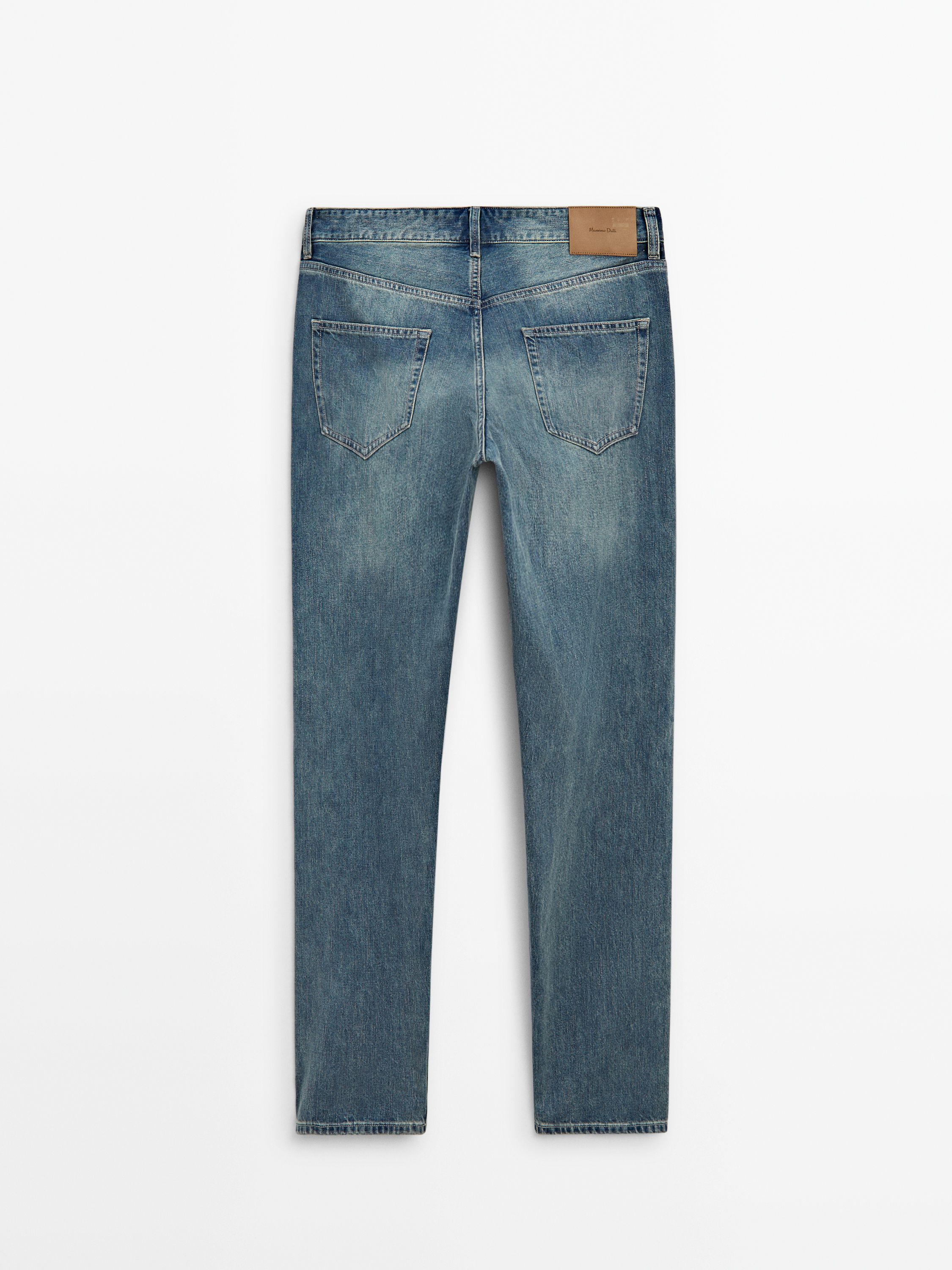 Tapered fit stone wash jean_2