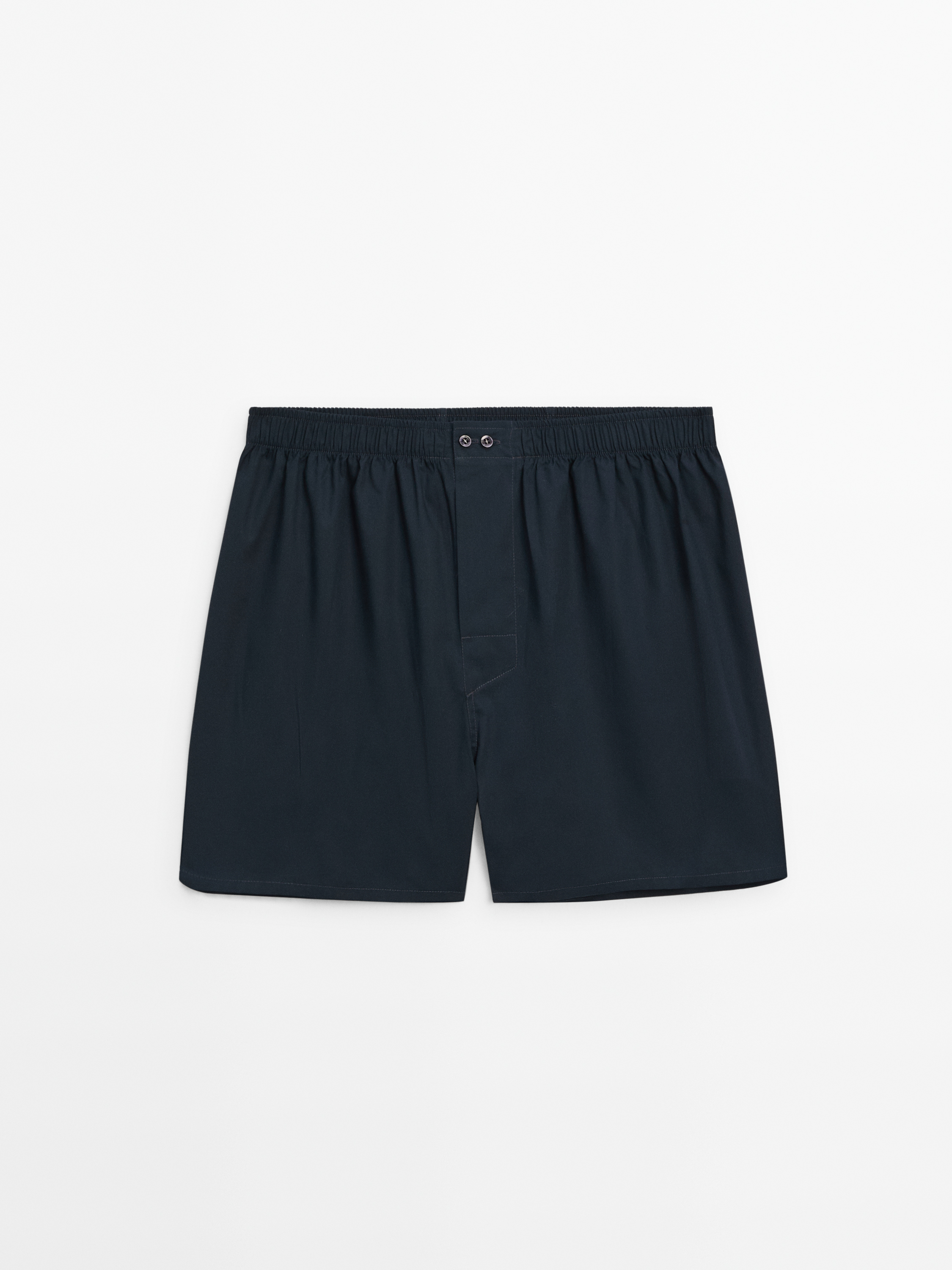 Lacivert poplin boxer_1