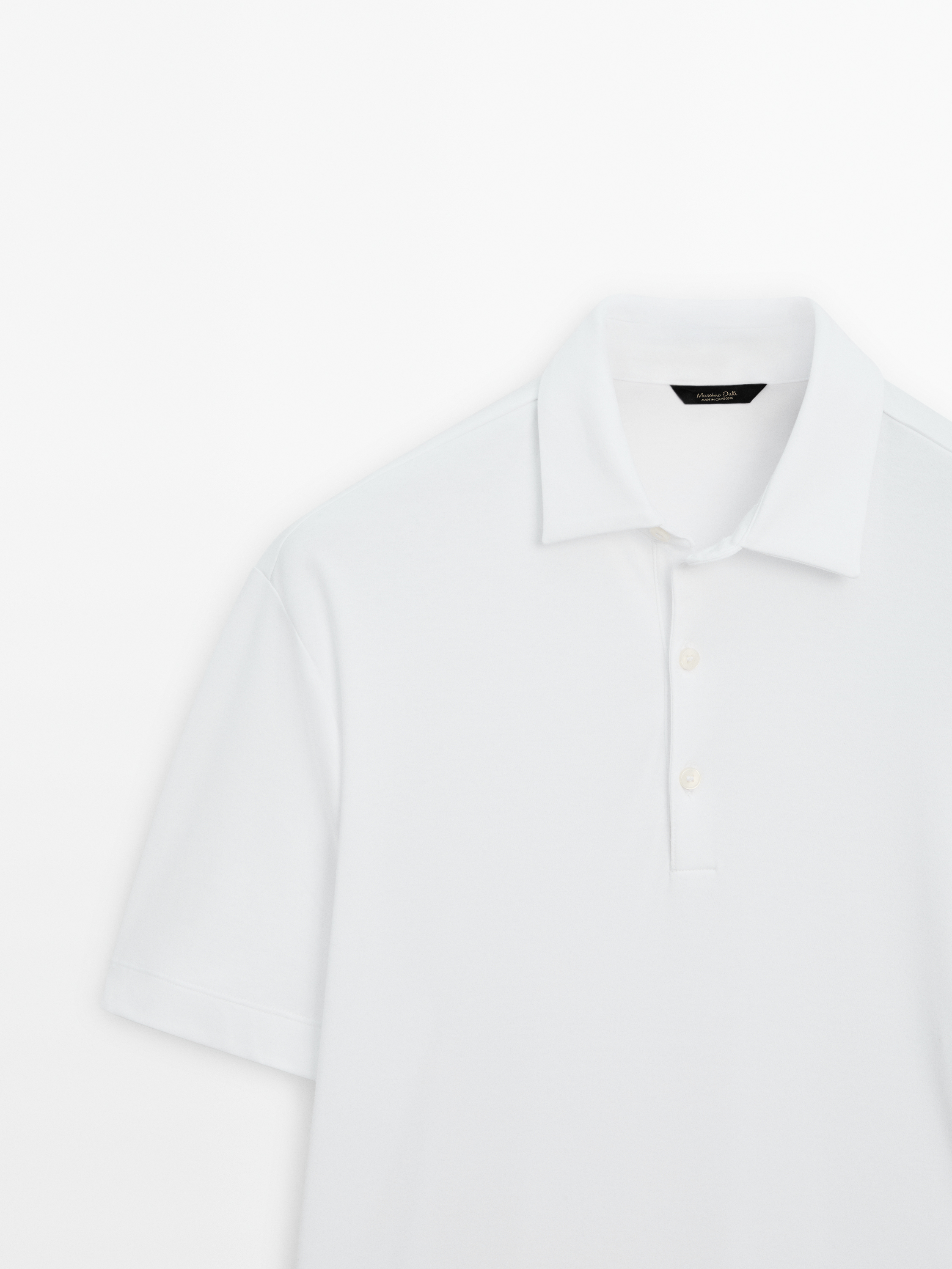 %100 pamuklu kısa kollu polo t-shirt